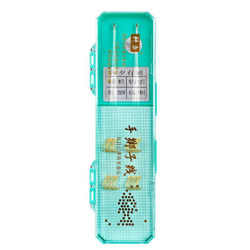 科学钓鱼超短子线双钩轻口鱼滑漂跑铅钓法专用袖钩海夕纯手工绑制,淘宝优惠券,粉丝福利购,淘宝优惠卷