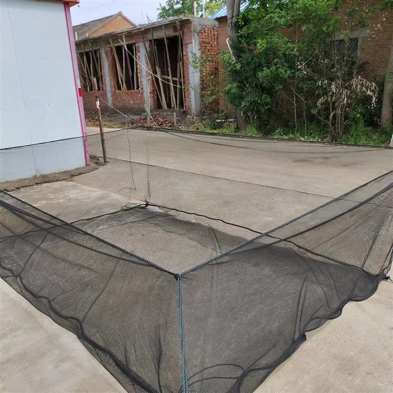 黑色尼龙六角5毫米网箱鱼苗育苗水花养殖网箱网片抬网不伤鱼定做,淘宝优惠券,粉丝福利购,淘宝优惠卷