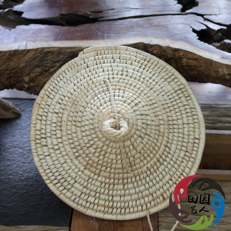 手工新款田园艺人云南十八怪草帽当石锅酒缸盖灯罩制品竹编编锅盖,淘宝优惠券,粉丝福利购,淘宝优惠卷