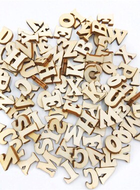 Wooden Alphabet Letters Sign DIY Crafts Home Bar