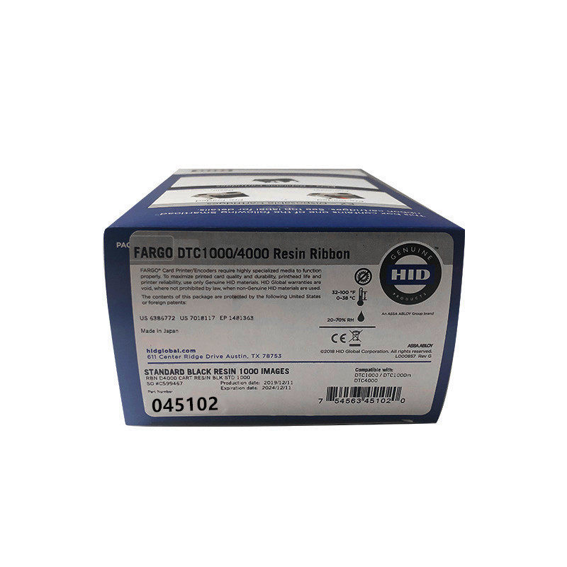 Fage C50 card printer PVC access control IC card card making machine black belt 045102 red white blue belt
