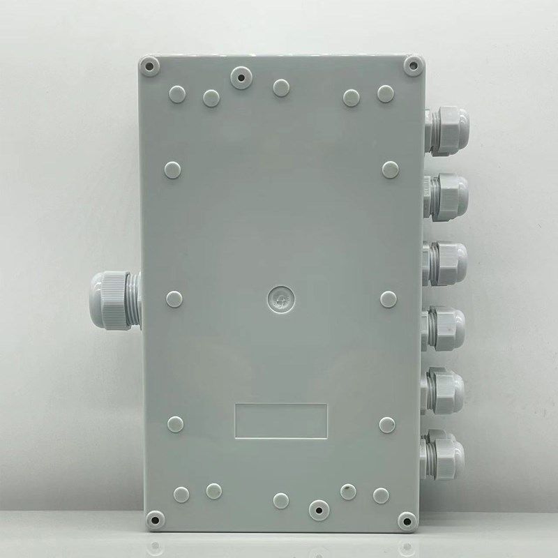 绝缘耐高温塑料盒1进12出配电分线箱防水接线盒UK端子箱 支持定制,淘宝优惠券,粉丝福利购,淘宝优惠卷