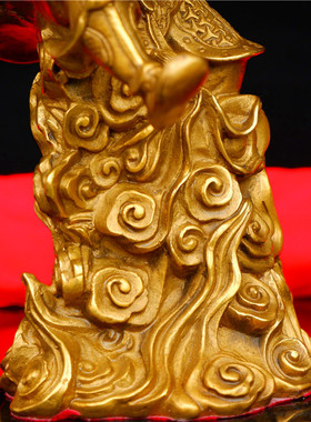 开运铜孙悟空摆件纯铜齐天大圣铜猴子客厅斗战胜佛铜像招财大号