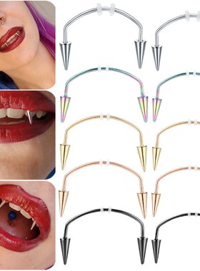1Pc Stainless Steel C Rod Labret Piercing New Style rend Fas