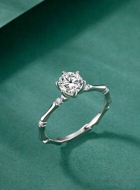 Personality rend Simple  Sterling Silver Color Platinum-plat
