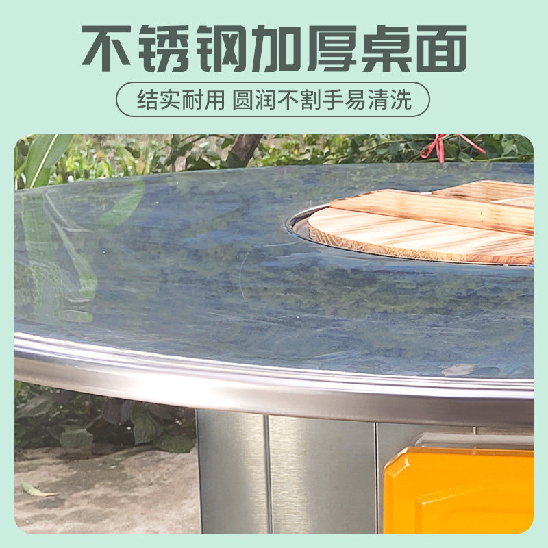 农村不锈钢柴火灶家用烧木柴柴火鸡专用灶地锅炖锅台铁锅炖灶台桌,淘宝优惠券,粉丝福利购,淘宝优惠卷