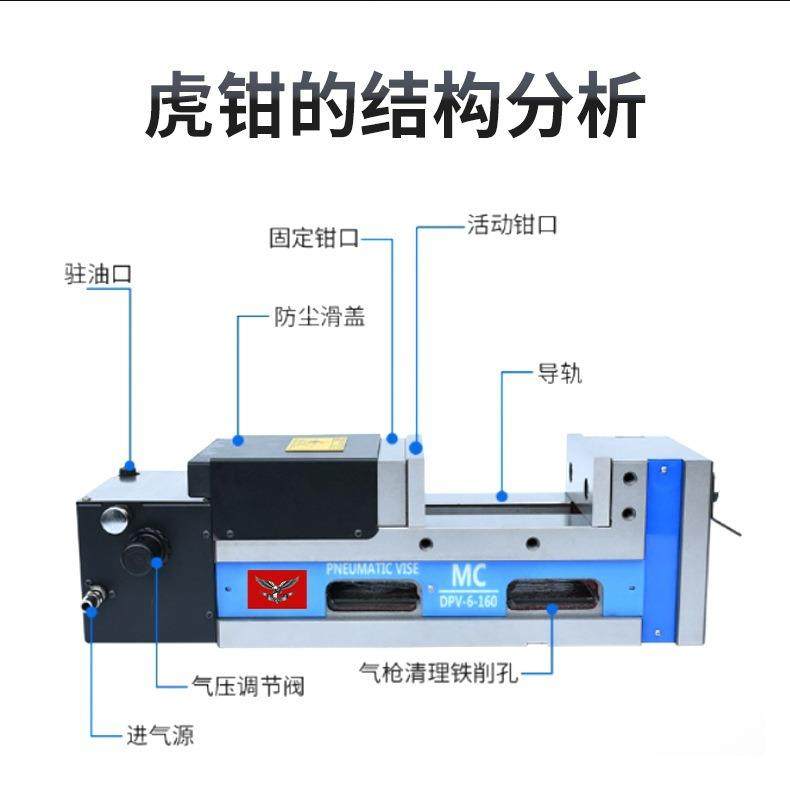 6寸机械式倍力增压台钳CNC数控加工中心虎钳MC精密油压液压平口钳,淘宝优惠券,粉丝福利购,淘宝优惠卷