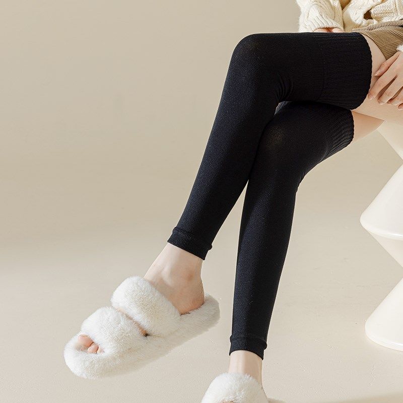 过膝袜套女纯棉春秋冬季加长厚大码微压长筒护膝高筒不勒2023空调,淘宝优惠券,粉丝福利购,淘宝优惠卷