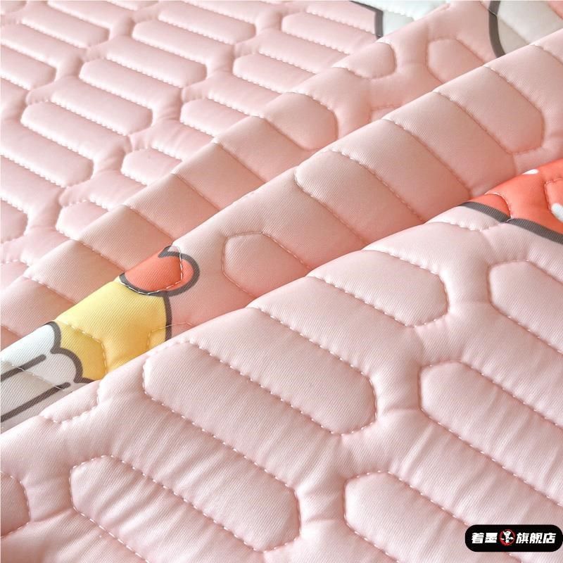 乳胶冰丝凉席学生宿舍夏季上下铺专用凉感席卡通床垫0.9m米空调,淘宝优惠券,粉丝福利购,淘宝优惠卷