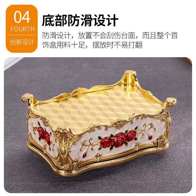 欧式雕花棉签盒滴白色镀金牙签筒牙签盒首饰盒酒店家居装饰用品,淘宝优惠券,粉丝福利购,淘宝优惠卷