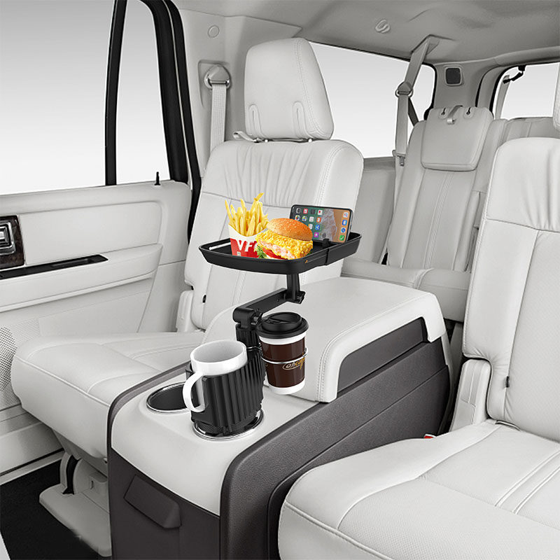 车载杯架位餐盘托盘汽车水杯位饮料咖啡食品置物小餐桌车用水杯架,淘宝优惠券,粉丝福利购,淘宝优惠卷