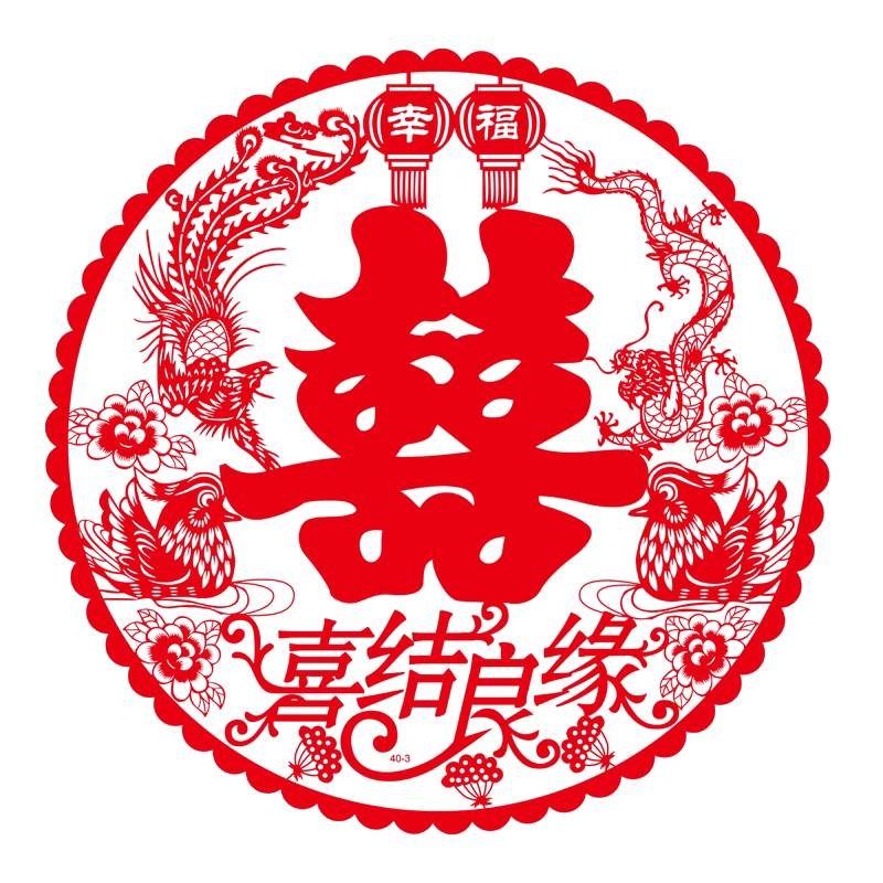 喜字贴婚房装饰结婚专用窗户贴纸套装婚礼布置用品囍字静电贴窗花,淘宝优惠券,粉丝福利购,淘宝优惠卷