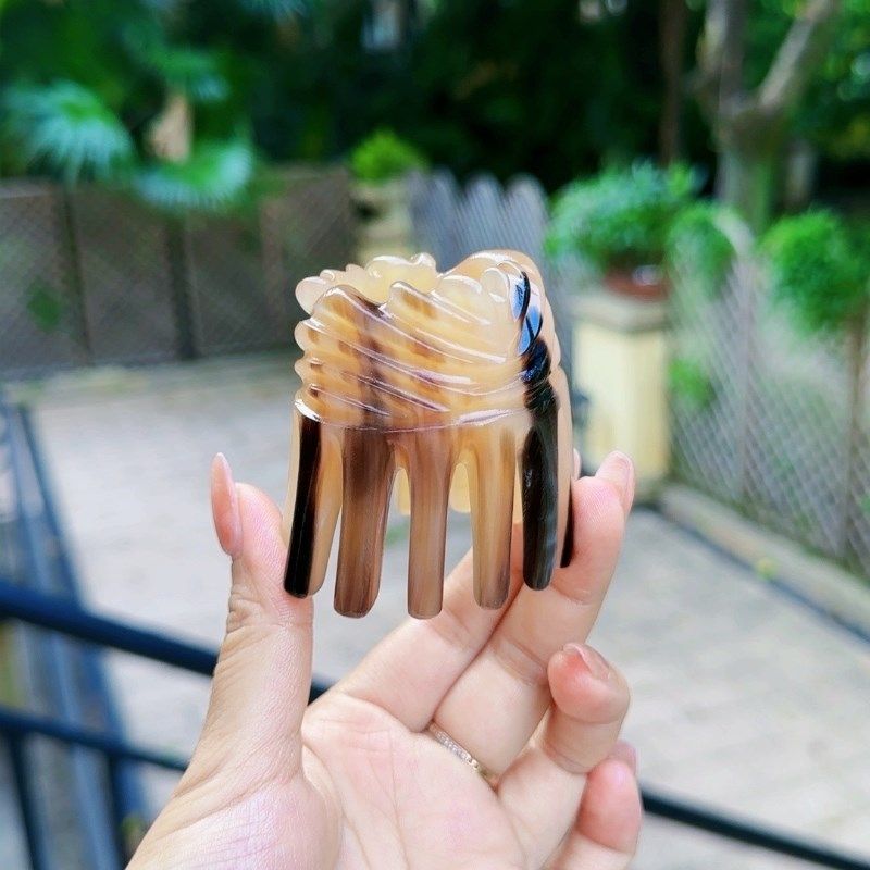 牛角头疗梳洗头疗梳按摩头部经络疏通改善睡眠头皮白发掉发脱发,淘宝优惠券,粉丝福利购,淘宝优惠卷