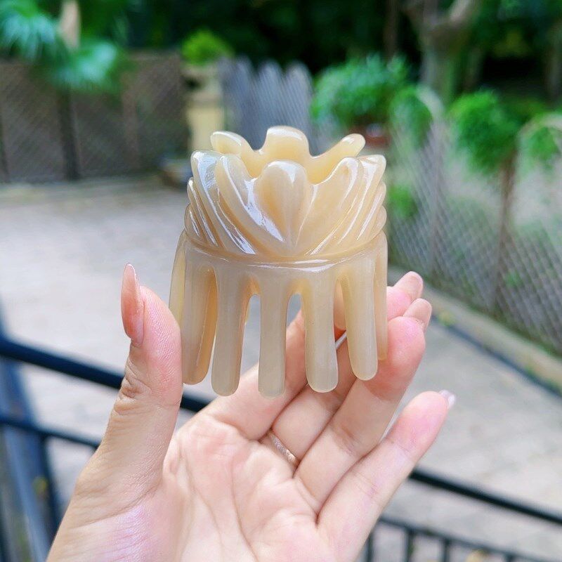 牛角头疗梳洗头疗梳按摩头部经络疏通改善睡眠头皮白发掉发脱发,淘宝优惠券,粉丝福利购,淘宝优惠卷