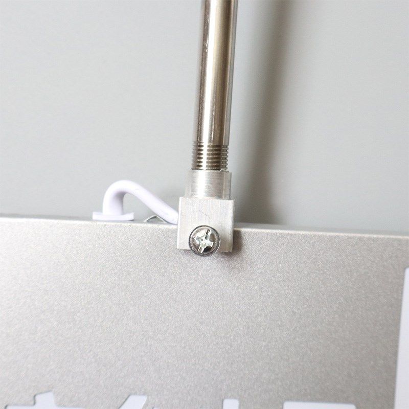 螺丝夹款不锈钢材质吊杆含拖碗安全出口标志灯疏散指示灯具吊装,淘宝优惠券,粉丝福利购,淘宝优惠卷