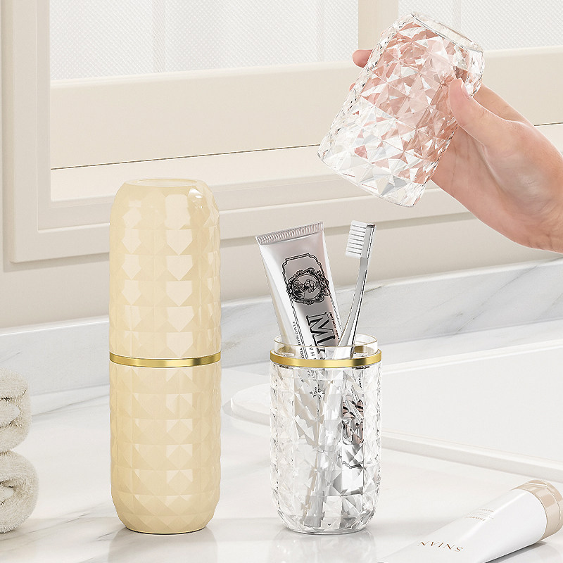 旅行洗漱杯刷牙杯牙具牙刷漱口杯子牙缸套装可携式家用牙膏牙刷盒,淘宝优惠券,粉丝福利购,淘宝优惠卷