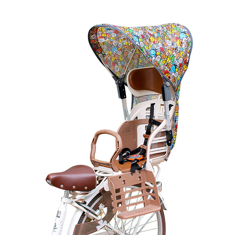 夏季自行车电动车儿童座椅遮阳棚折叠支架防晒棚宝宝骑行户外防雨,淘宝优惠券,粉丝福利购,淘宝优惠卷