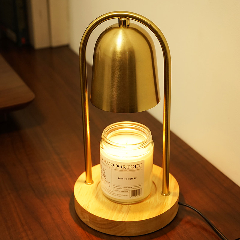 复古金属铃铛香薰融蜡灯可定时调光家居卧室无明火融化蜡烛扩香,淘宝优惠券,粉丝福利购,淘宝优惠卷