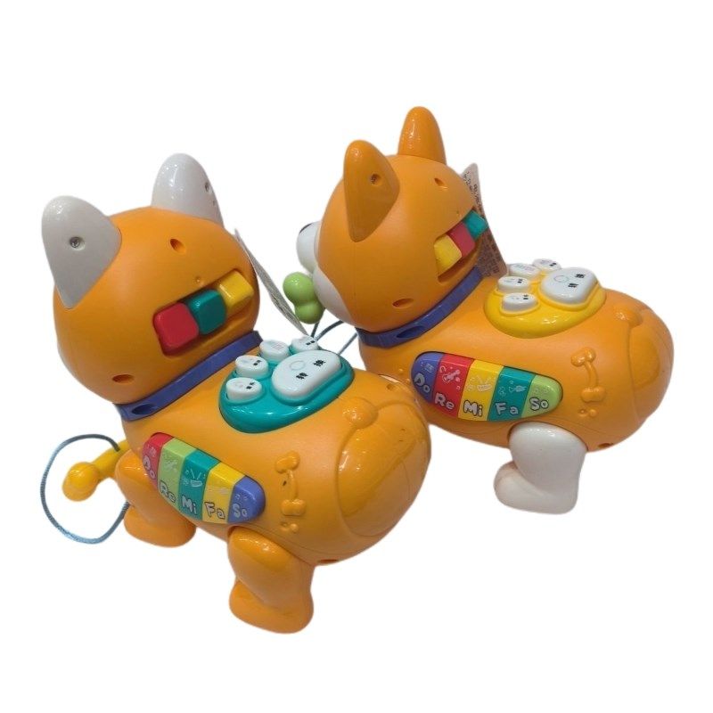 儿童电动玩具狗拉线狗狗故事机早教多功能亲子互动玩具宝宝1-3岁,淘宝优惠券,粉丝福利购,淘宝优惠卷