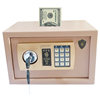 Office commercial supermarket hotel hotel password cash box mini safe 20 coin cashier safe