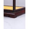 Mahogany glass cover, rosewood vase, antique antiques, Buddha statues, handicrafts, display box, dust-proof cover, custom-made