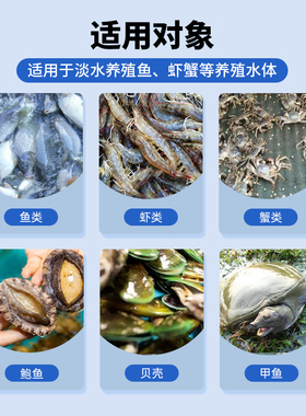 水产养殖鱼虾蟹泥鳅氨氮溶解氧亚硝酸盐总硬度碱度水质检测试剂盒