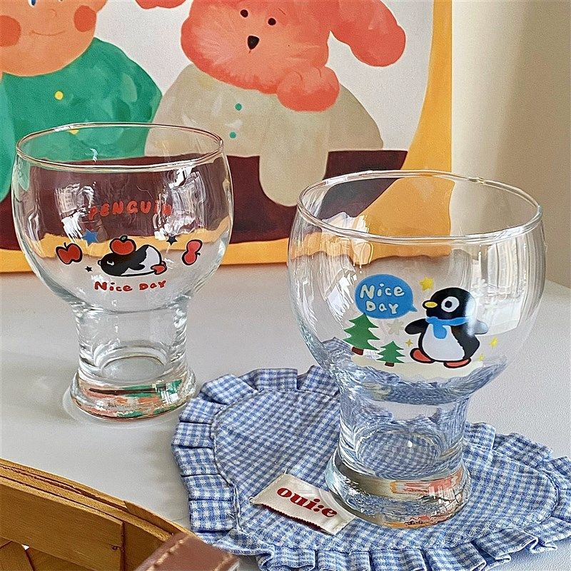 可爱卡通啤酒杯大容量家用玻璃杯夏天水杯冰果汁杯精酿创意酒杯女,淘宝优惠券,粉丝福利购,淘宝优惠卷