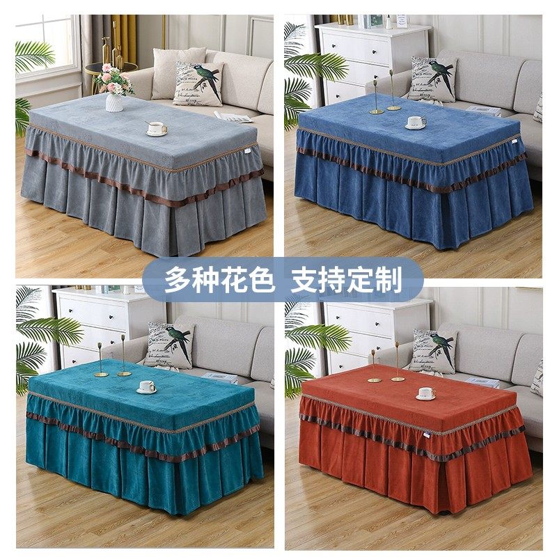 新款烤火罩家用长方形加厚加绒烤火炉罩茶几桌布盖布防尘罩电炉罩,淘宝优惠券,粉丝福利购,淘宝优惠卷