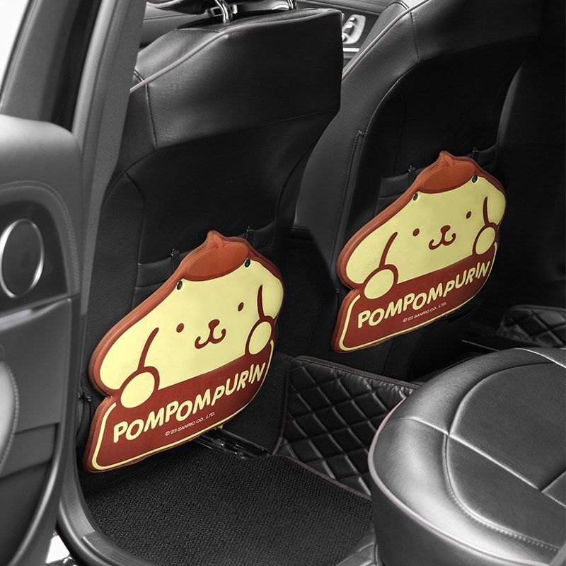 布丁狗汽车防踢垫后排座椅背车内通用儿童卡通保护防脏防磨防护垫,淘宝优惠券,粉丝福利购,淘宝优惠卷