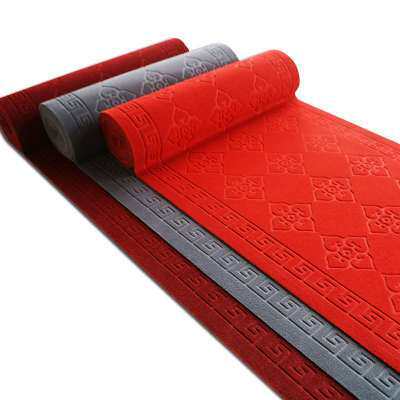 Wholesale embossed floor mats printed carpets hotel living room kitchen bathroom pvc anti-slip mats living room floor mats