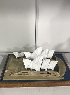 树脂工艺品 家居摆件世界名建筑 澳大利亚 悉尼歌剧院工艺品摆件