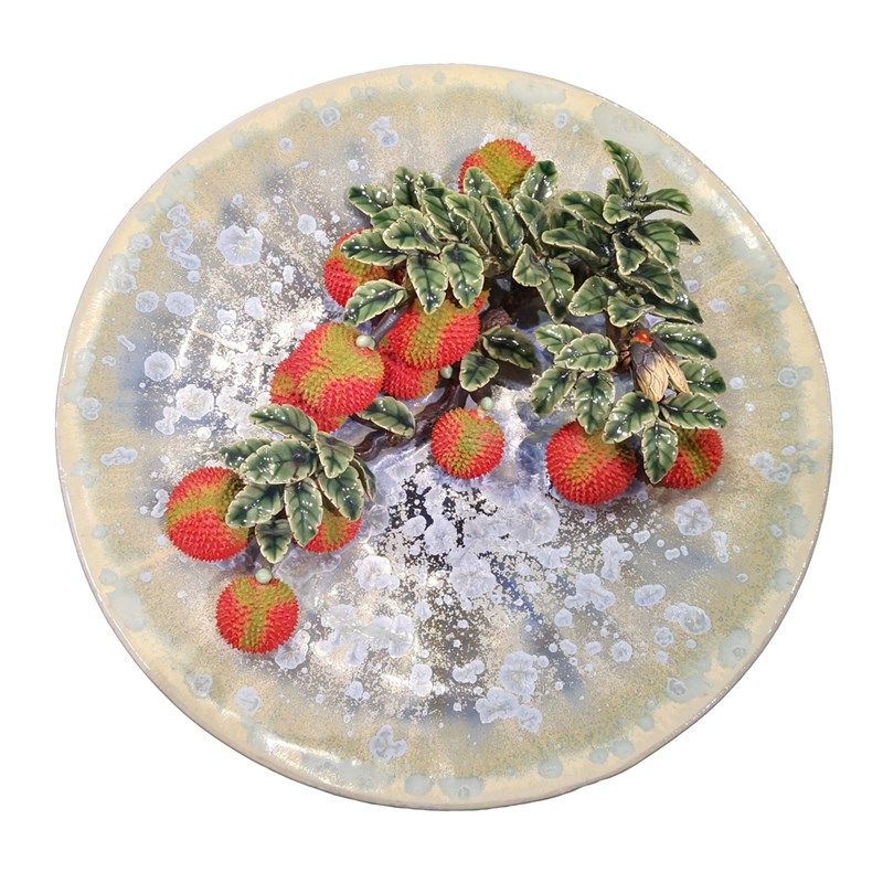 陶瓷新款博古架开业送礼家居电视酒柜门客厅饰品荔枝挂碟装饰摆饰,淘宝优惠券,粉丝福利购,淘宝优惠卷