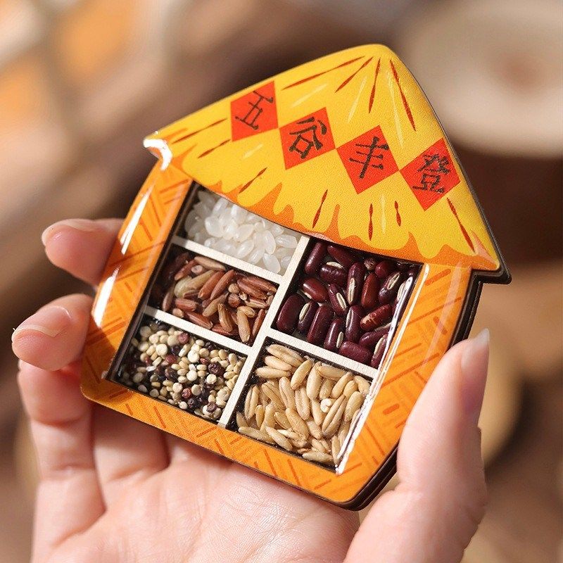 五谷丰登冰箱贴国潮旅游纪念工艺品中国风立体装饰磁吸贴乔迁礼物,淘宝优惠券,粉丝福利购,淘宝优惠卷