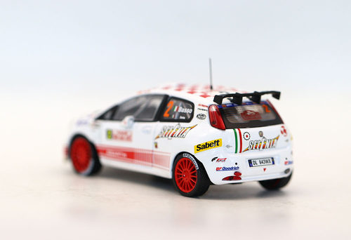 IXO 1/43合金车Fiat Punto S2000 菲亚特拉力赛车模型玩具车收藏 - 图2