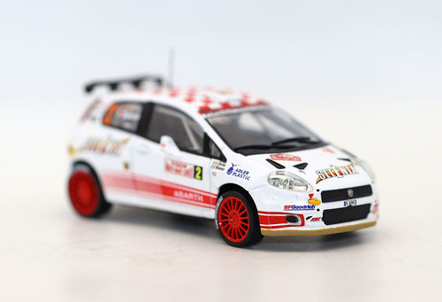 IXO 1/43合金车Fiat Punto S2000 菲亚特拉力赛车模型玩具车收藏 - 图0
