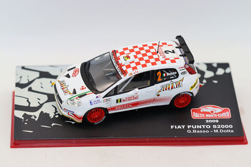 IXO 1/43合金车Fiat Punto S2000 菲亚特拉力赛车模型玩具车收藏 - 图3