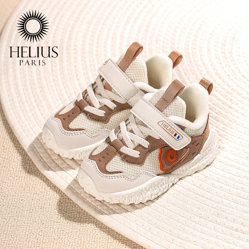 赫利俄斯23-30码冬新款加绒2-3岁学步鞋男女宝宝机能童鞋软底防滑