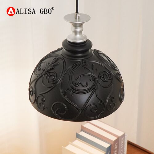 爱丽莎Vine赫本法式复古餐厅吊灯创意个性吧台岛台餐桌中古小吊灯 - 图2