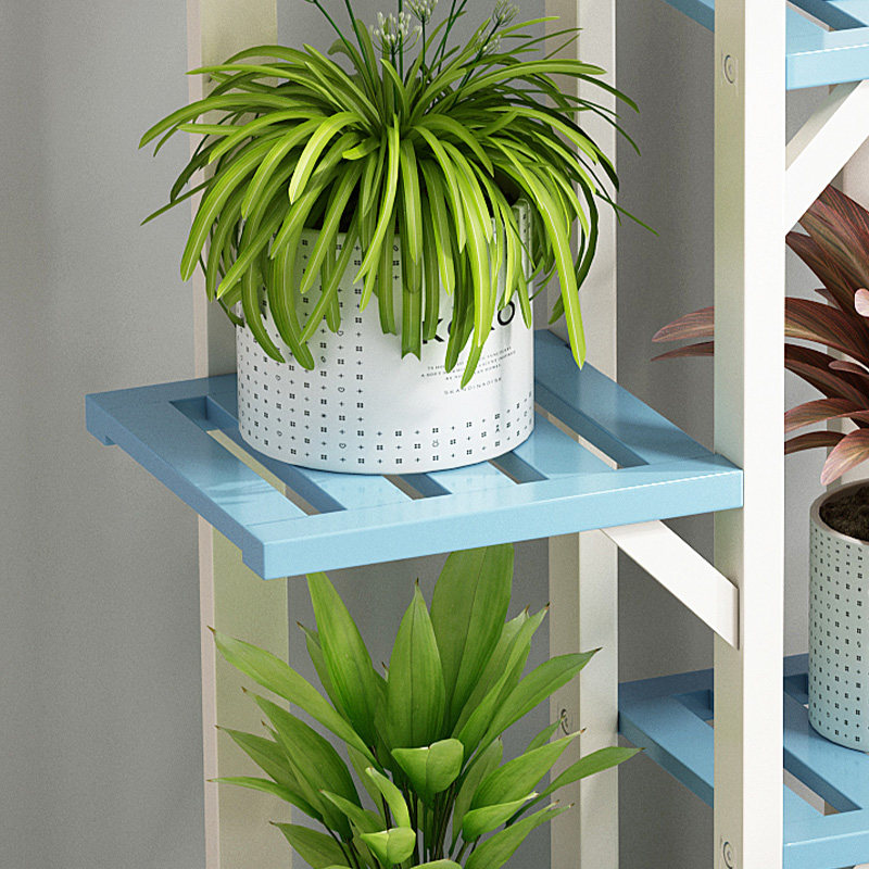 实木花架铁艺阳台多层置物架落地式客厅2022新款花架吊篮花盆架子,淘宝优惠券,粉丝福利购,淘宝优惠卷