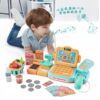 Baby Valley children's simulation supermarket cash register set toy educational multi-functional cash register play house