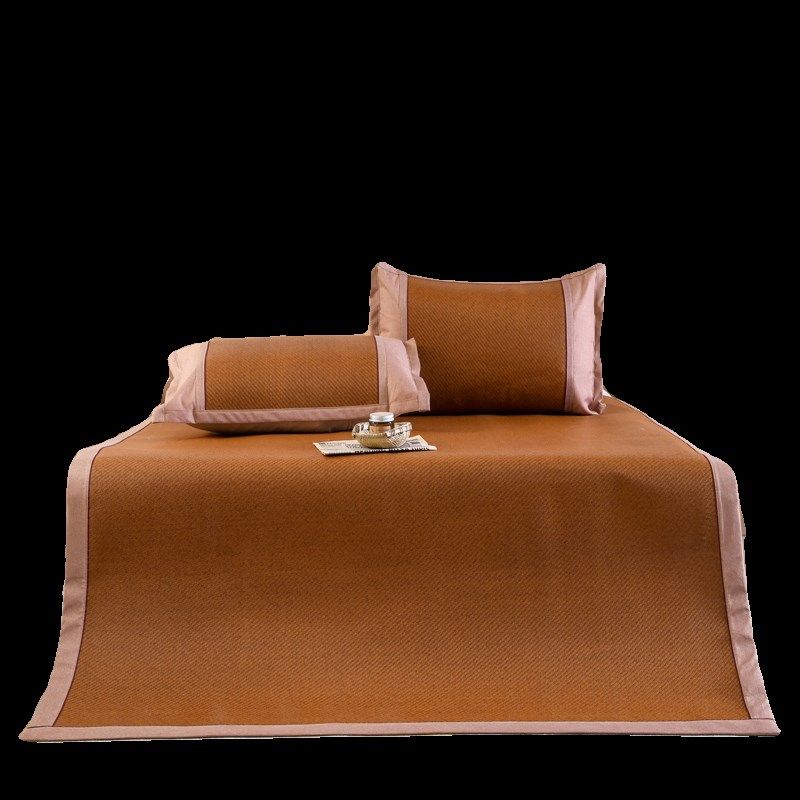 夏天凉席印尼藤席1.8米双人床家用折叠1.5m双面加厚天然冰丝草席,淘宝优惠券,粉丝福利购,淘宝优惠卷