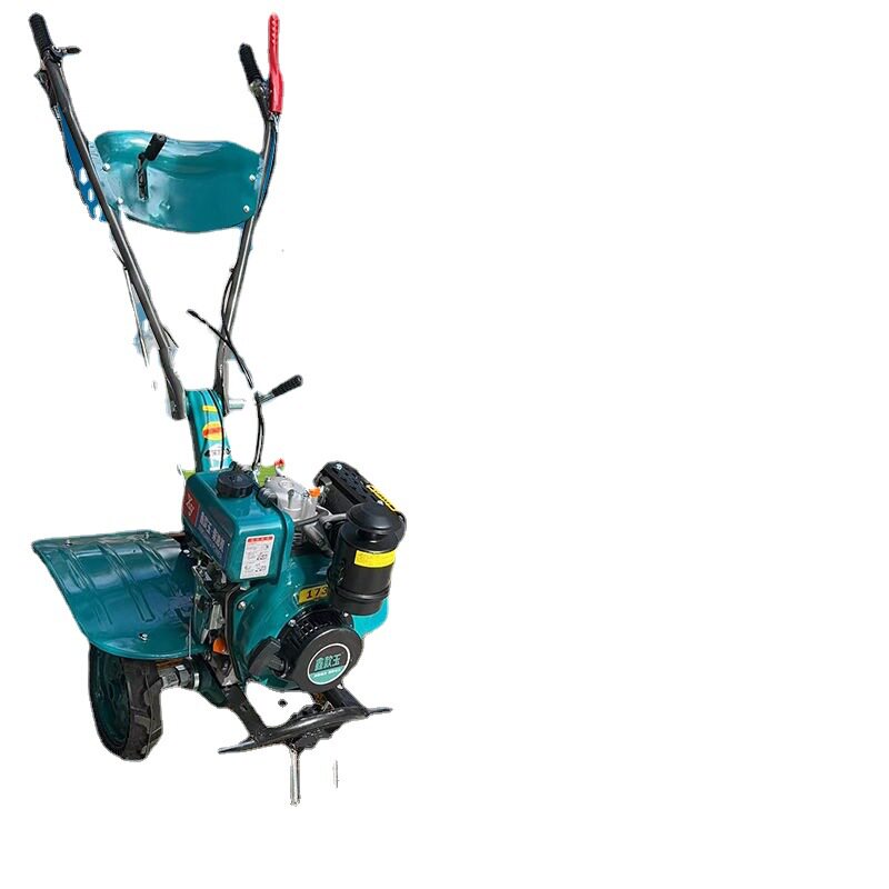 Diesel gasoline micro-tiller agricultural rotary tiller plowing soil loosening soil digging agricultural ditching small household