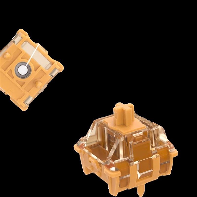 gateron佳达隆磁轴手感顺滑电磁触发机械键盘开关配件磁橙轴,淘宝优惠券,粉丝福利购,淘宝优惠卷