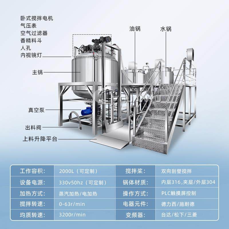 搅拌器乳化均质机身体乳护手霜面膜设备真空电热涂抹均质乳化机,淘宝优惠券,粉丝福利购,淘宝优惠卷