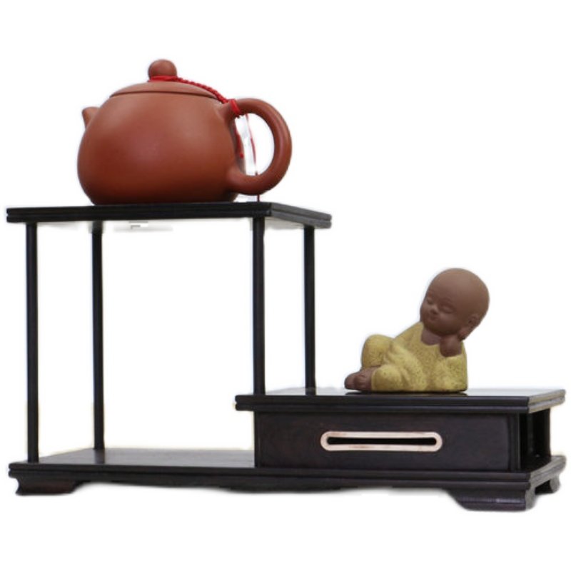 实木茶壶奇石摆件多宝阁紫光檀中式展示架博古架文玩玉器茶杯摆台,淘宝优惠券,粉丝福利购,淘宝优惠卷