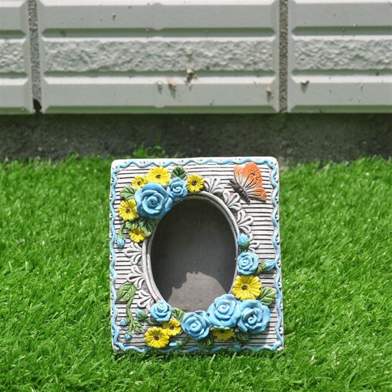 佳恩创意水泥仿粗陶相框多肉花盆 桌面绿植盆景 简约复古 包邮,淘宝优惠券,粉丝福利购,淘宝优惠卷