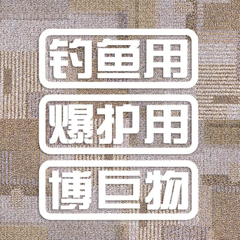 钓鱼爆护用 博巨物 改装反光防水创意创意文字车贴纸车身贴画个性,淘宝优惠券,粉丝福利购,淘宝优惠卷