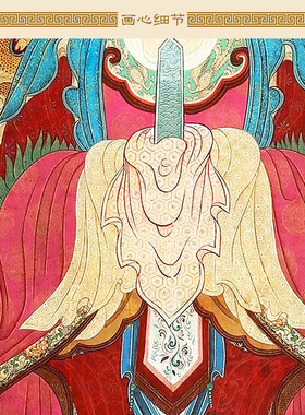 妈祖画像 天妃天后天上圣母神像画 道场家用供奉丝绸卷轴挂画定制