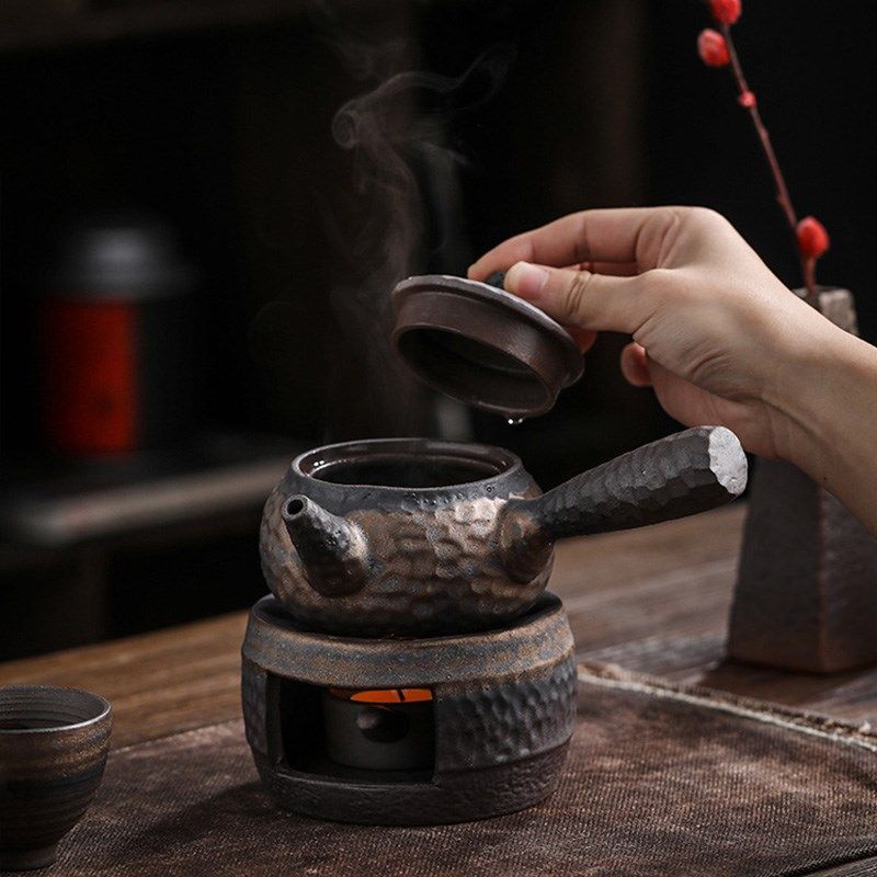 酒精炉蜡烛温茶壶煮茶器套装明火烤橘子围炉暖茶炒茶加热配件底座,淘宝优惠券,粉丝福利购,淘宝优惠卷