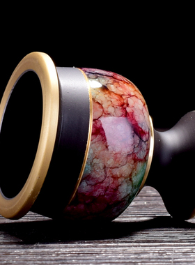 铜酒杯纯铜高脚高温烤漆彩绘高脚供杯家用供奉拜神财神土地公茶杯